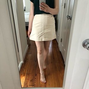 Uniqlo corduroy mini skirt